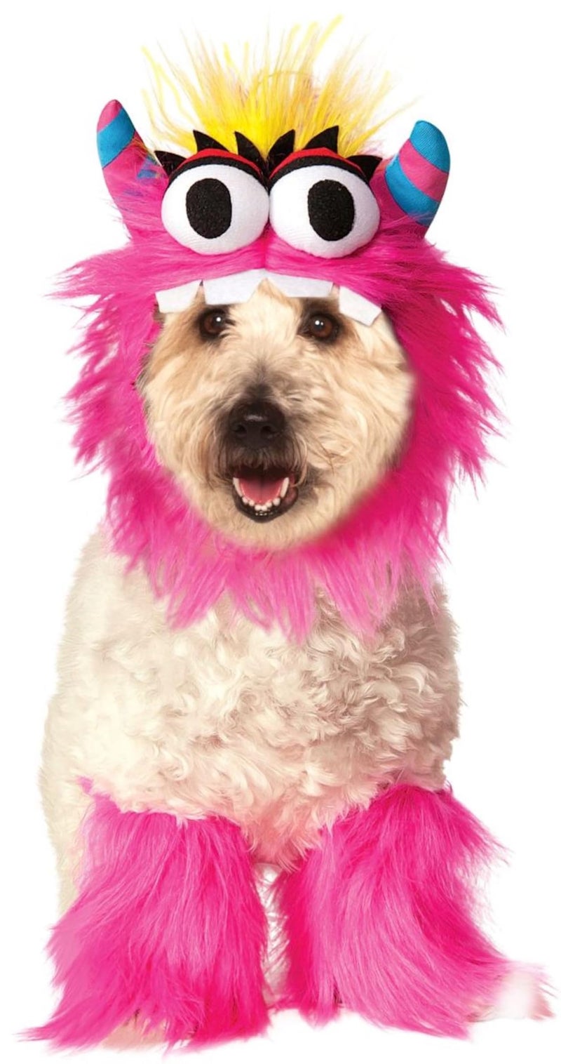 Rubies Pink Monster Pet Costume for Dogs or Cats, Large - Image 1